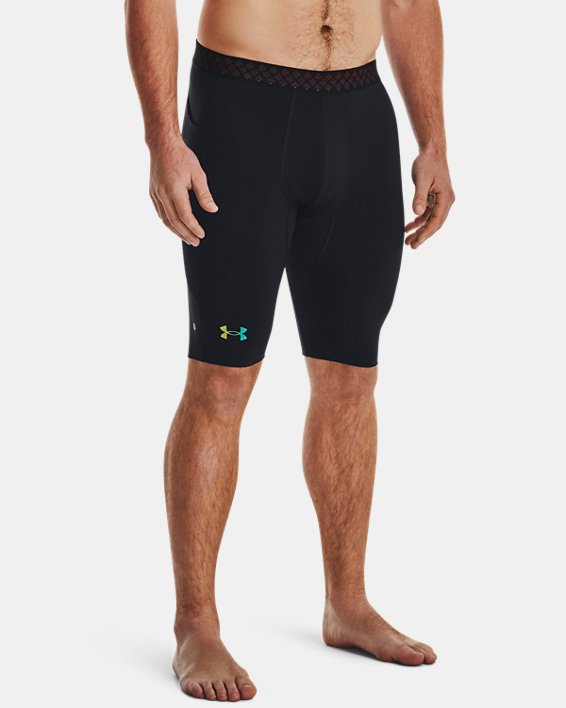Men's UA RUSH™ SmartForm Long Shorts, Black, pdpMainDesktop image number 1